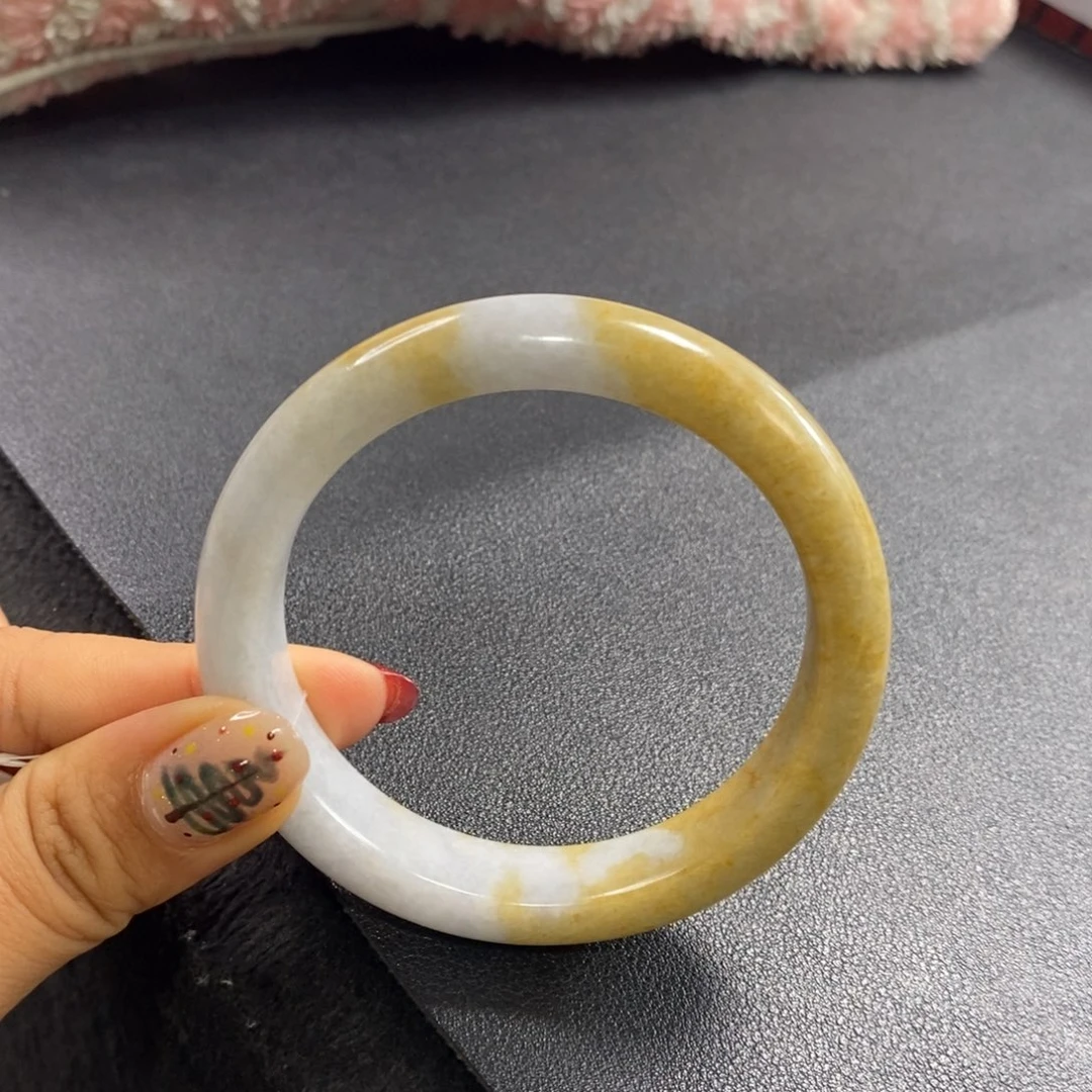 【闪购商品】未镶嵌手镯翡翠57.7-12.7-8.5