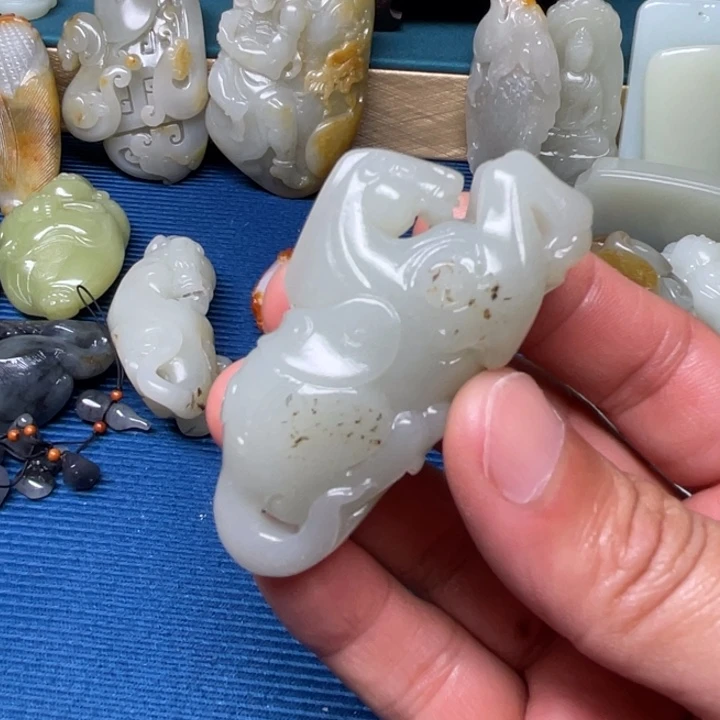 颈饰未镶嵌和田玉@***暢