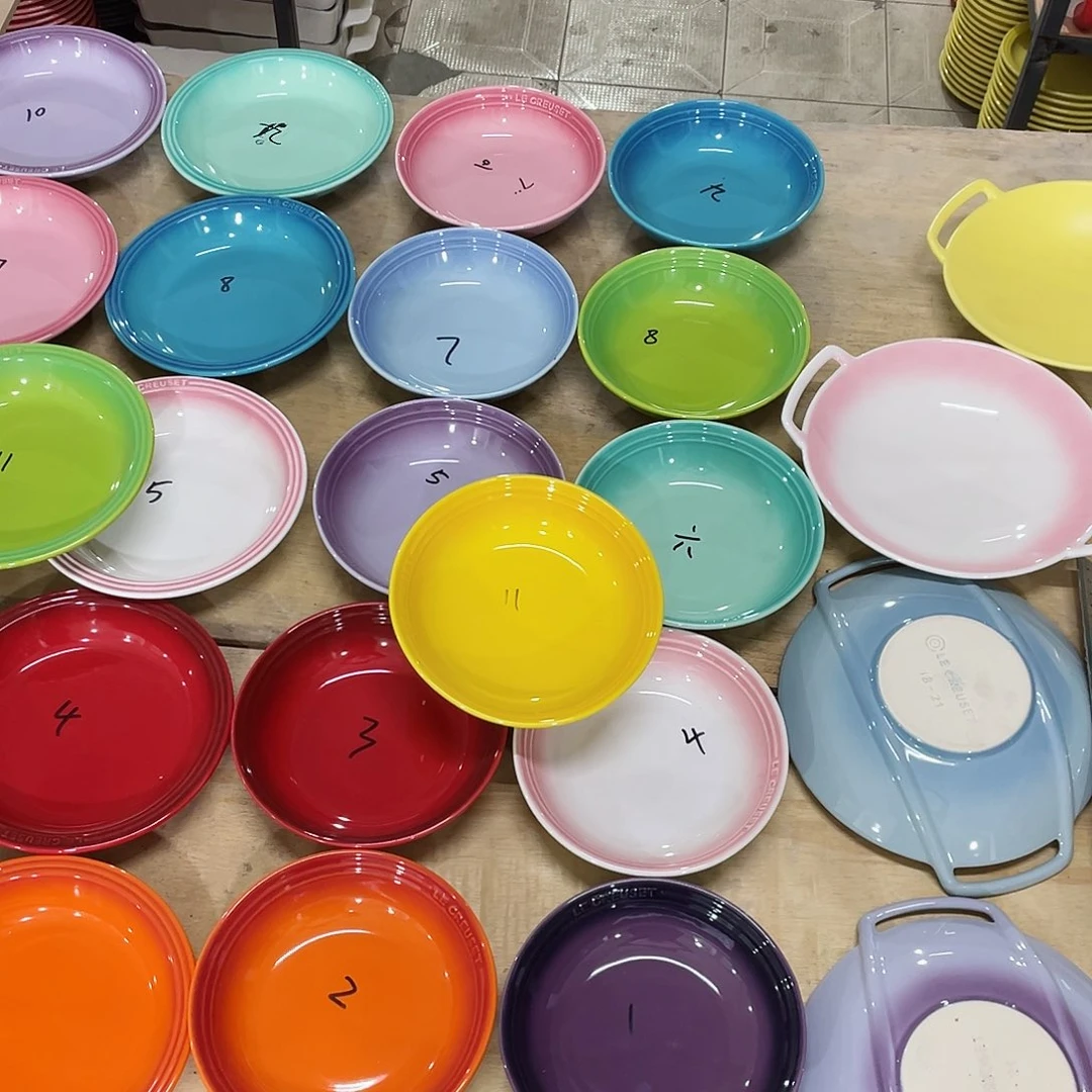 瓷微瑕陶瓷餐具家用 两个精品