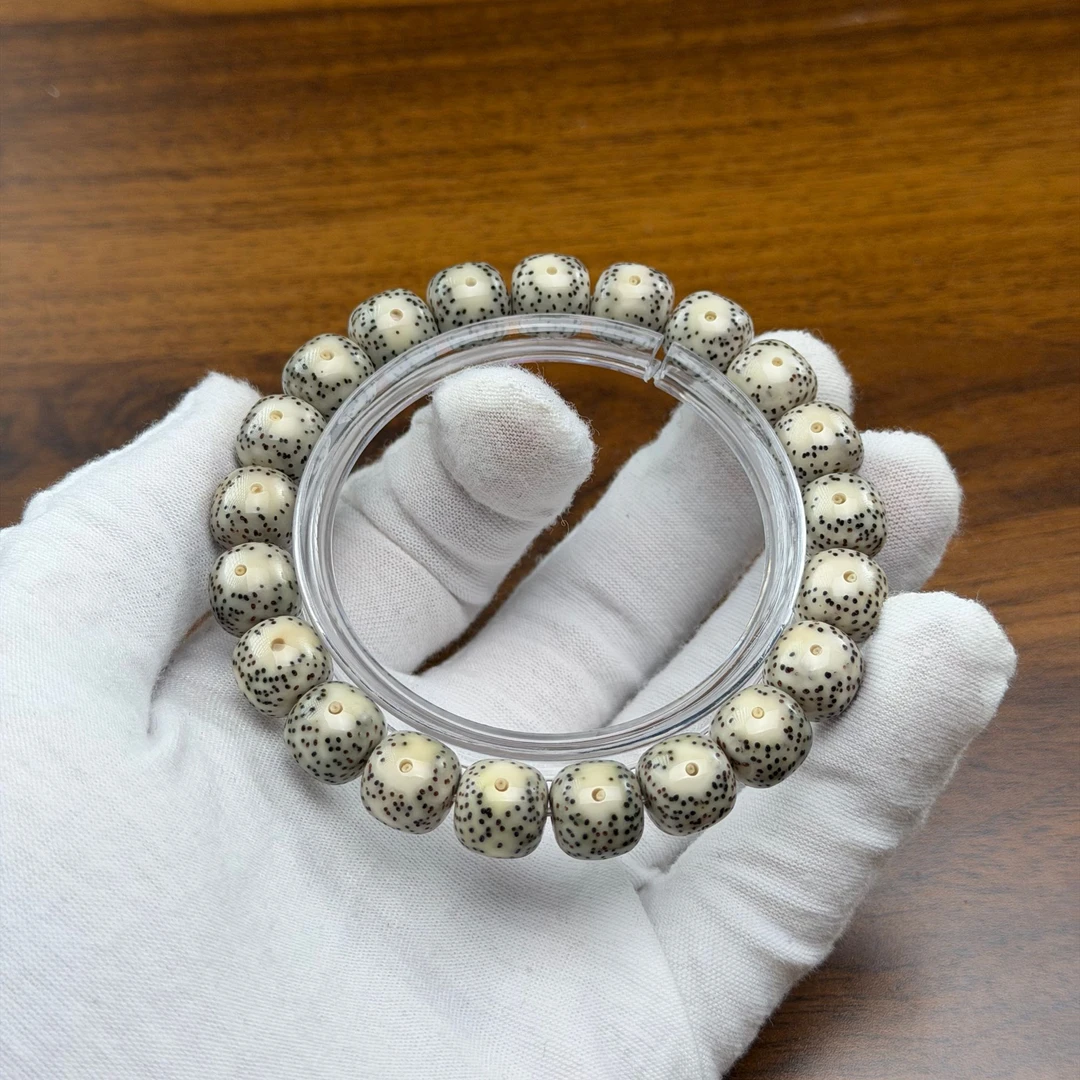 海南星月菩提单圈老料大眼晴牛毛星A213M9-12尺寸（多样性发货）