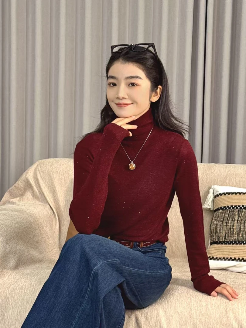 CHUN·「繁星打底衫」气质时尚休闲日常百搭简约显瘦慵懒感宽松