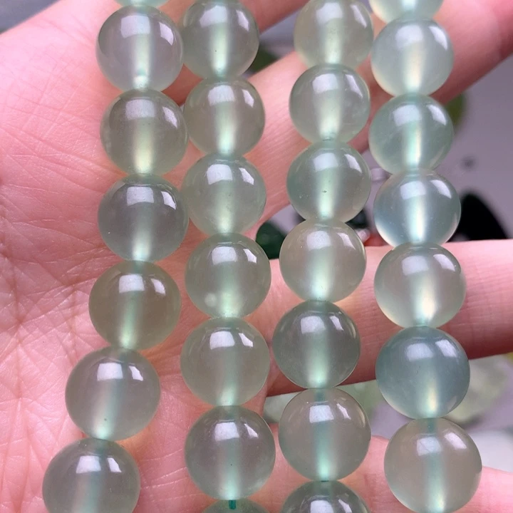 蛇纹石玉未镶嵌颈饰岫玉