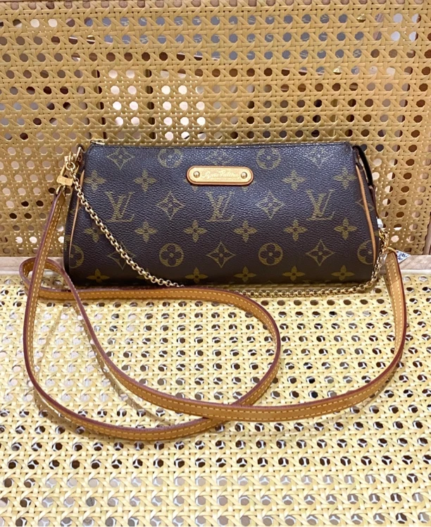 95新 LouisVuitton/路易威登 老花eva链条包 整体成色不错