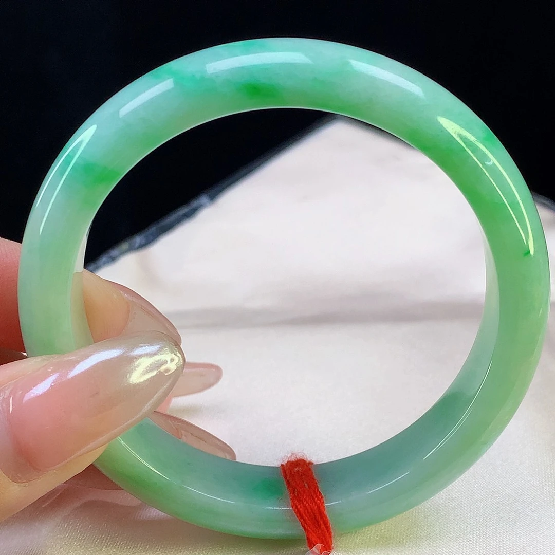 翡翠手镯未镶嵌天然翡翠8309