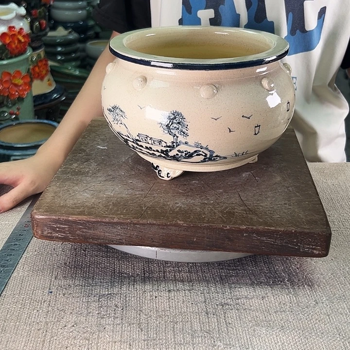 泳坤堂石湾盆陶瓷