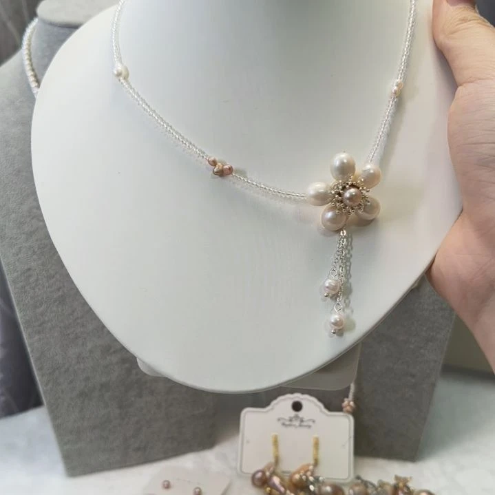 淡水珍珠未镶嵌颈饰