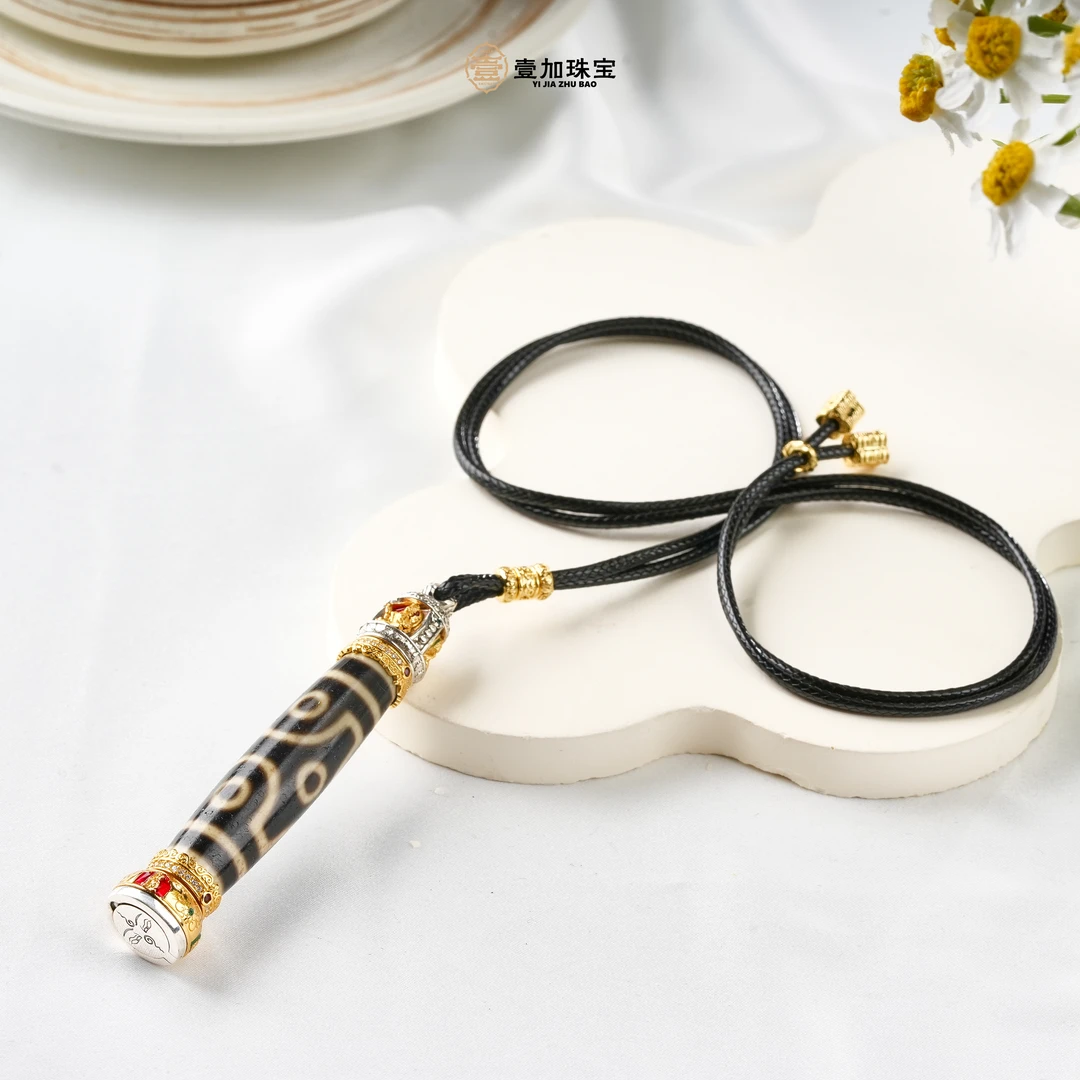 壹加小青|六大菩萨银镶杵六吊坠多样性发一0274v