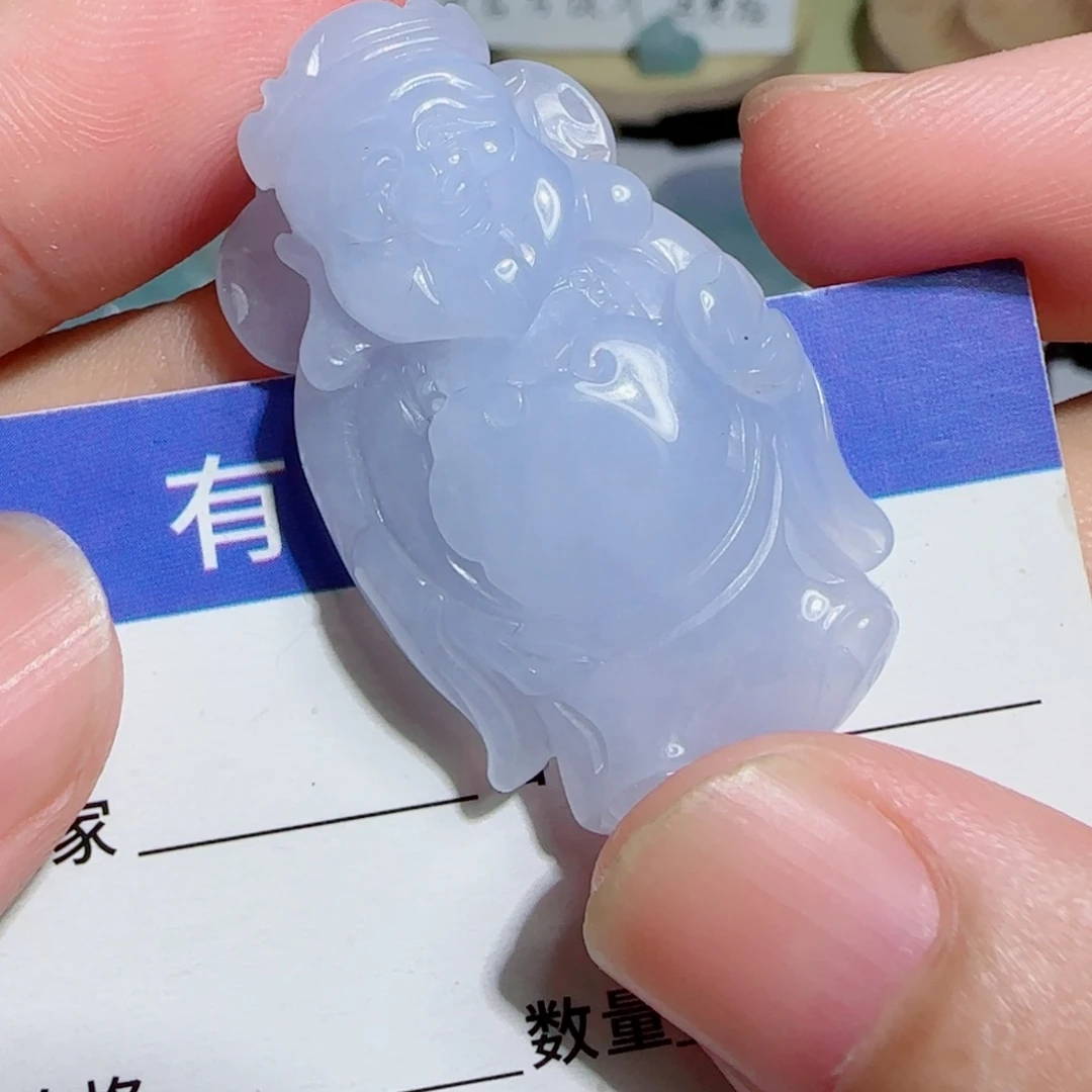 颈饰未镶嵌翡翠财爷