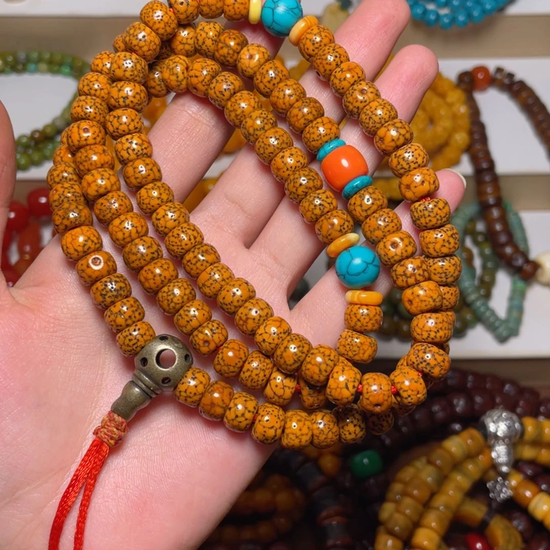 藏传文玩长串念珠