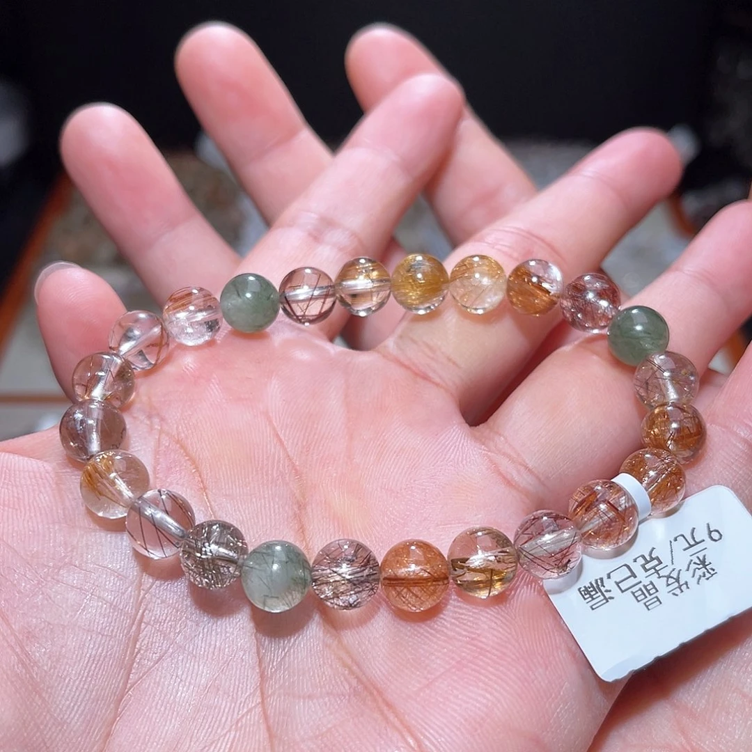 水晶手链未镶嵌149号主图手串  8+