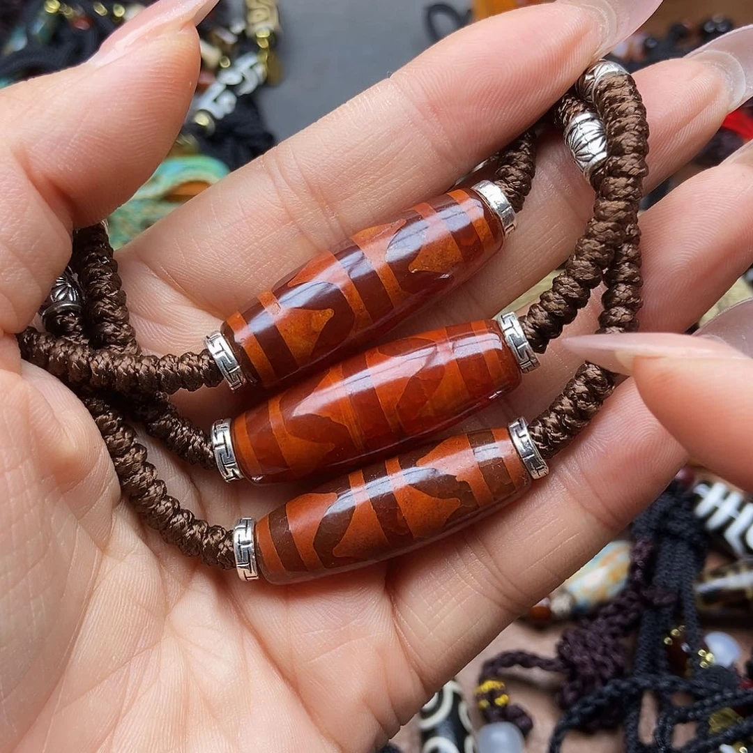 玛瑙/玉髓颈饰未镶嵌多样性发其一