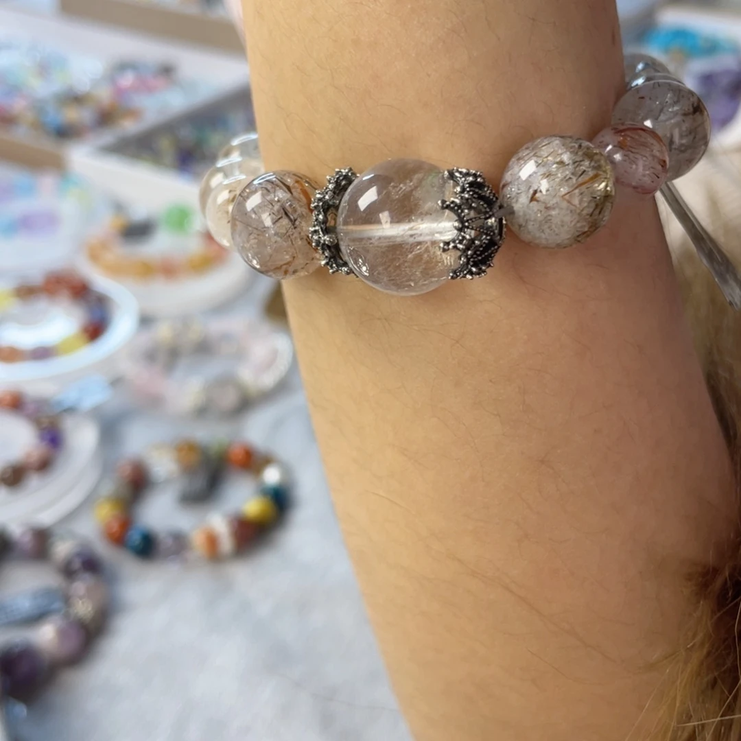 银S925镶嵌水晶手链