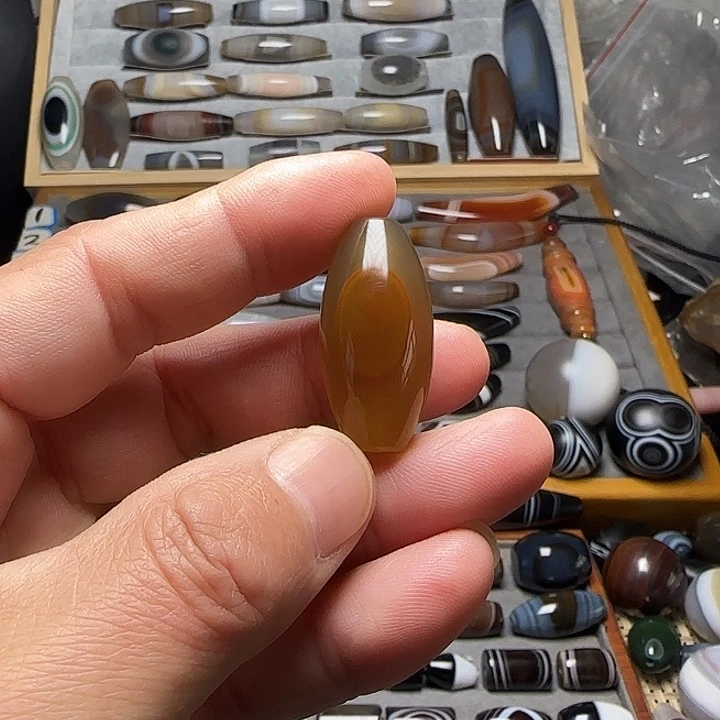 玛瑙/玉髓未镶嵌吊坠(不含链)