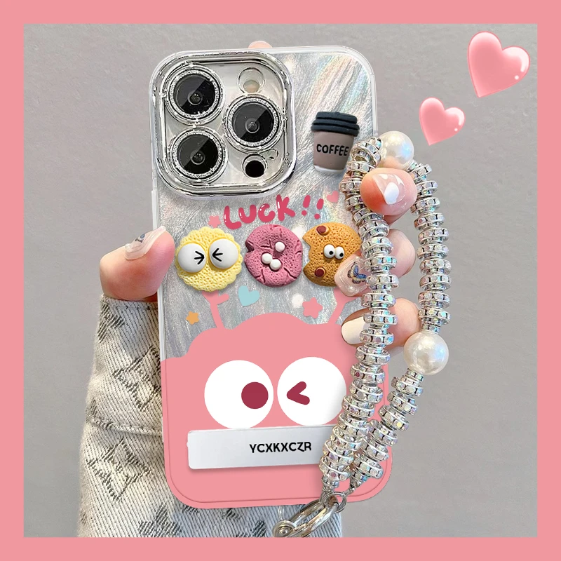 可爱煤球手机壳适用于苹果/华为/oppo/vivo流行创意新款个性卡通