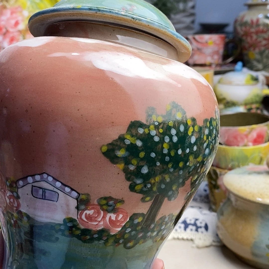 瓷片福利多多手绘陶瓷