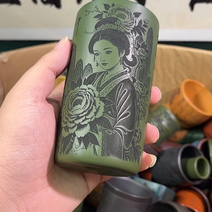 茶杯紫砂全手工紫砂主人杯