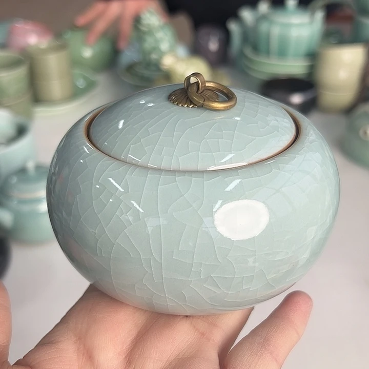 小米茶器龙泉青瓷