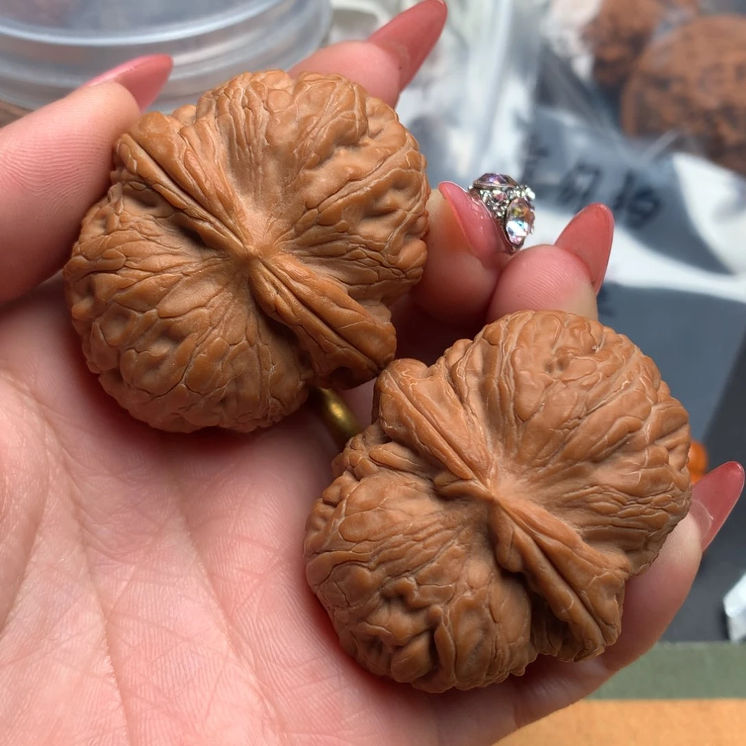 文玩核桃把件一***ん46元宝