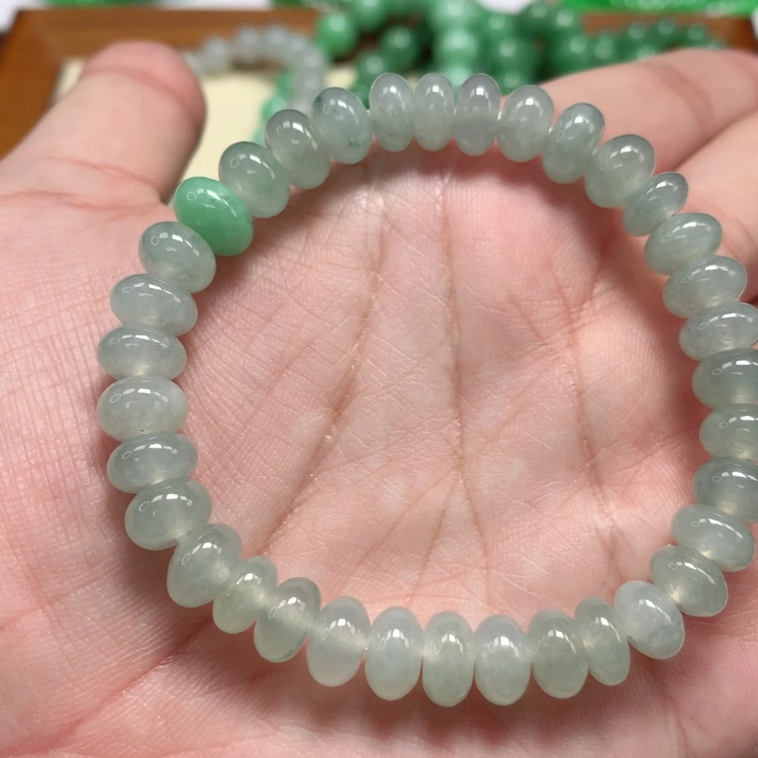 未镶嵌手链翡翠翡翠