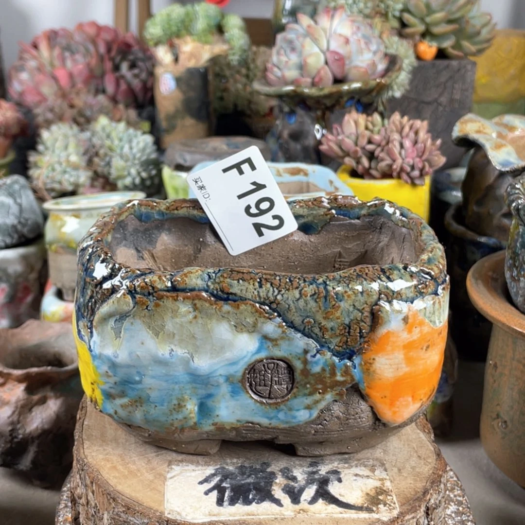 紫砂花盆开播福利 陶瓷花盆