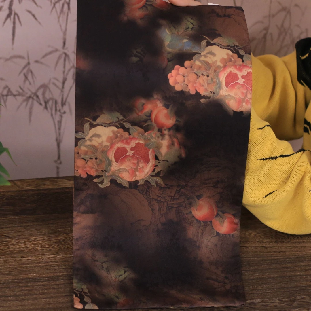 【遇春秋】织锦石榴花茶席