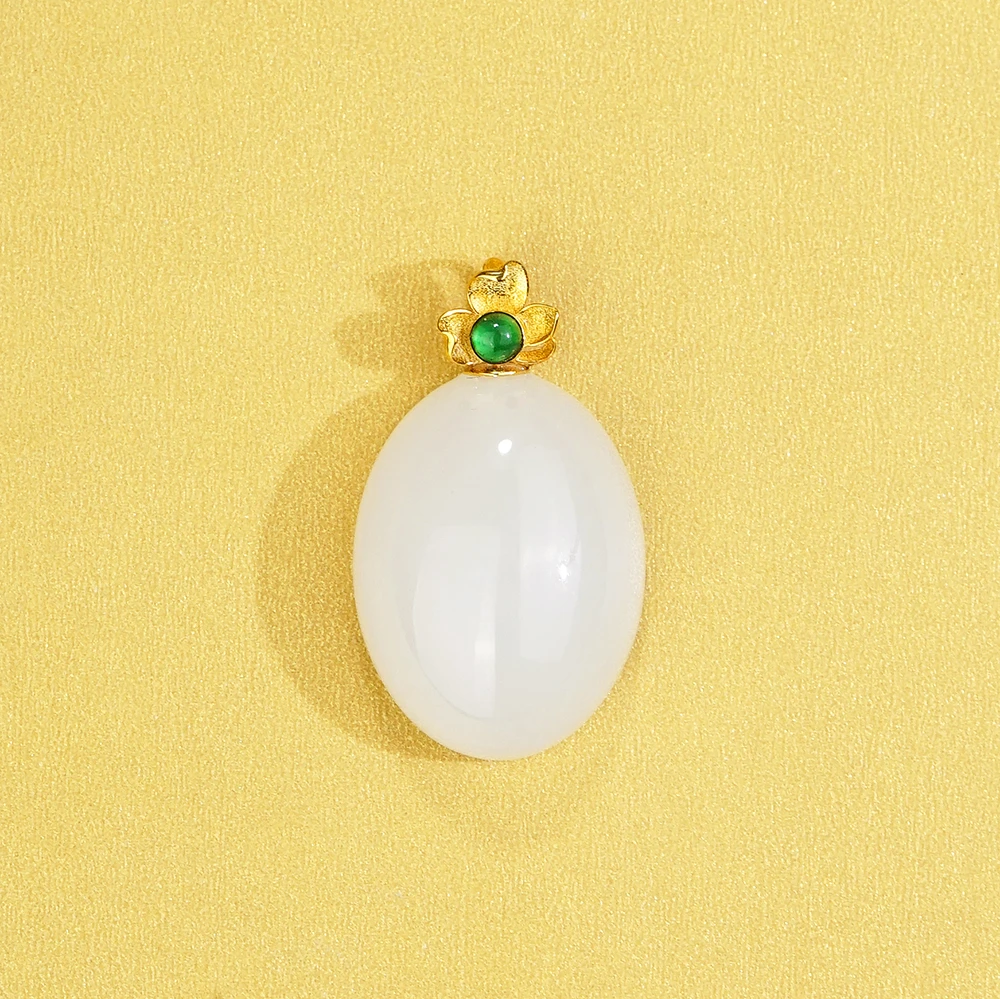 18K和田玉吊坠10576（Joyce娇姐）