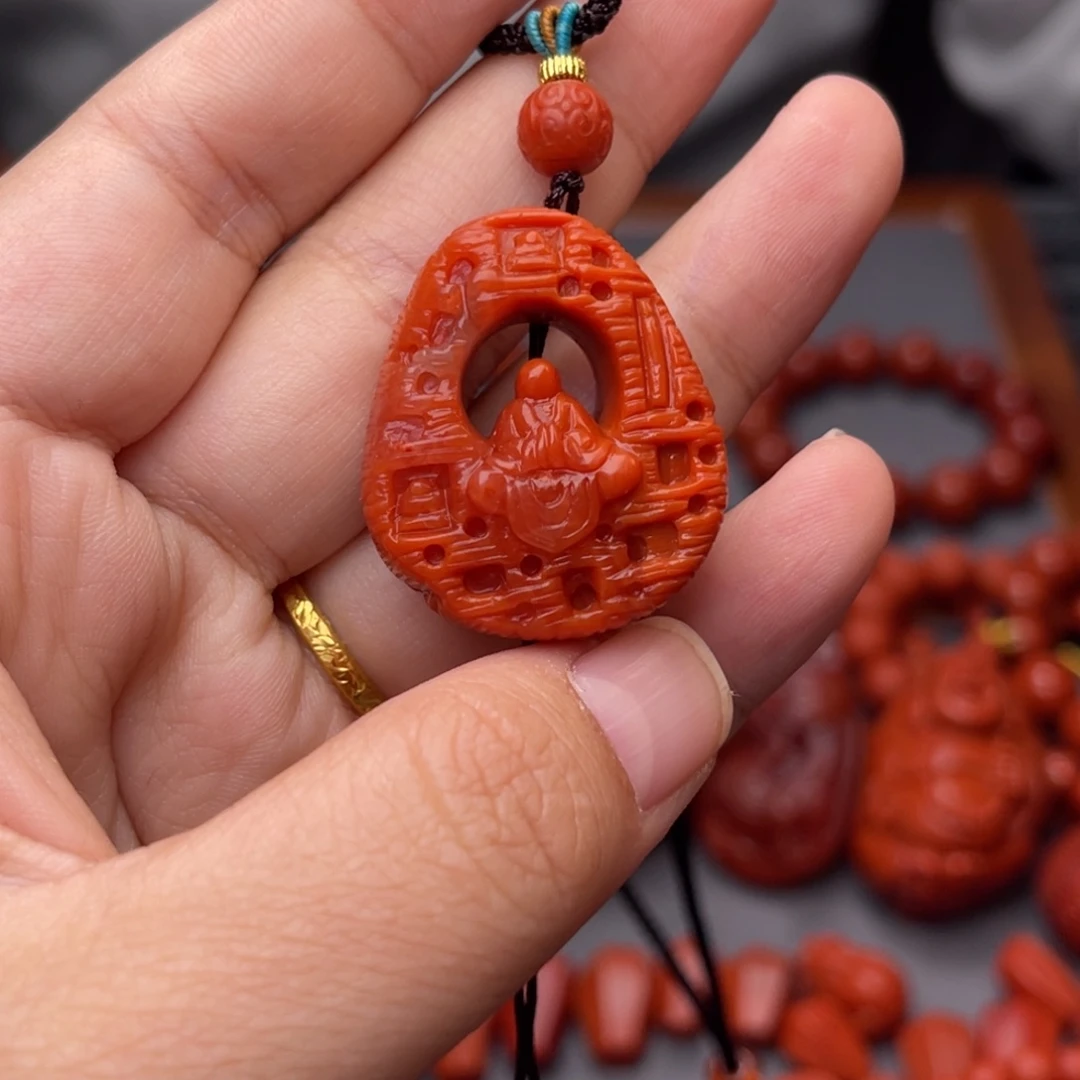 未镶嵌川料南红玛瑙