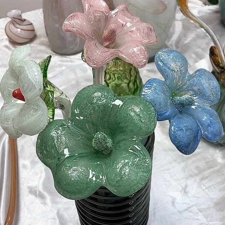 琉璃高度45厘米琉璃夜光花