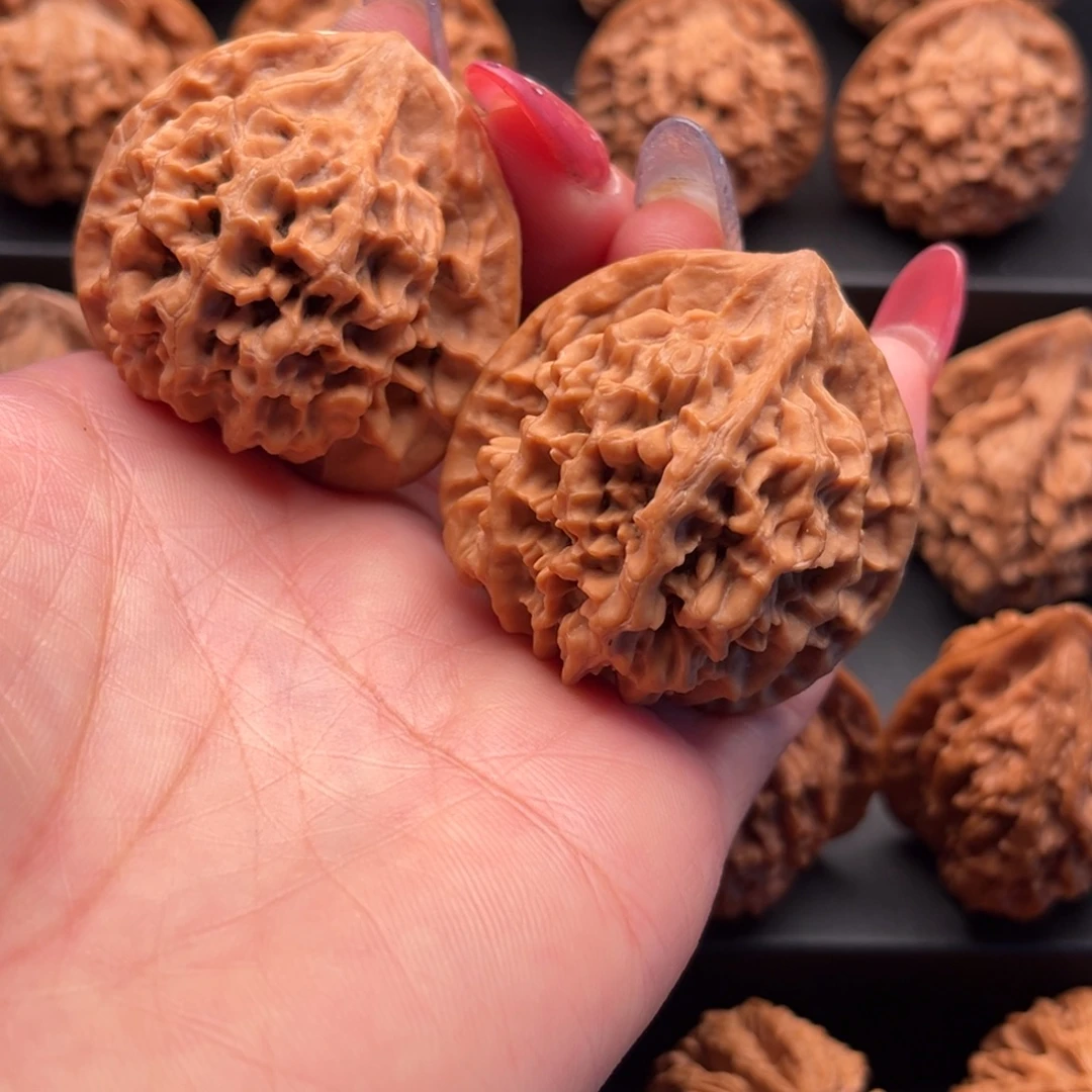 糖***宝把件文玩核桃大花