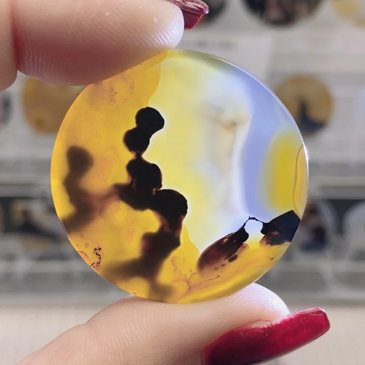 玛瑙/玉髓未镶嵌颈饰