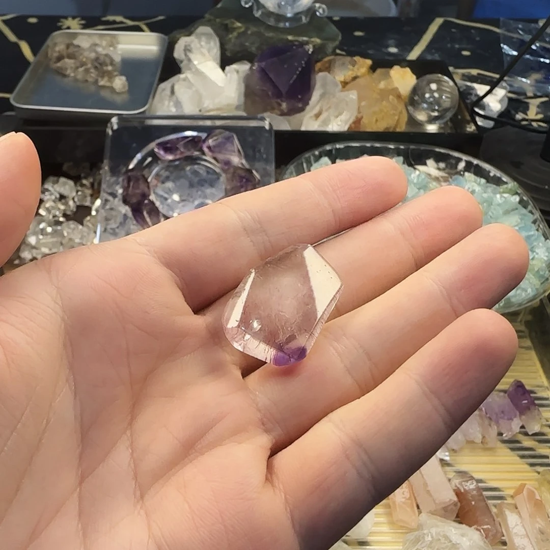 果***儿紫晶珠宝半成品银S925镶嵌