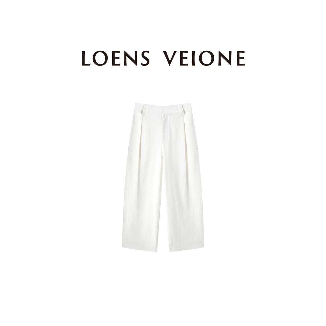 LOENS VEIONE/罗拉【天丝+棉】新款净版时尚气质西装裤25CVDG0288N