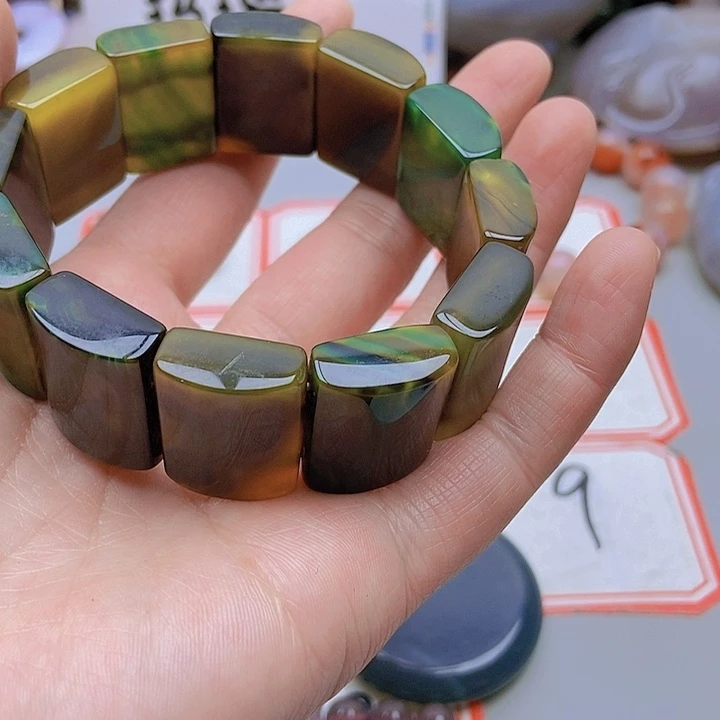 【闪购商品】玛瑙/玉髓珠宝半成品未镶嵌好*缘