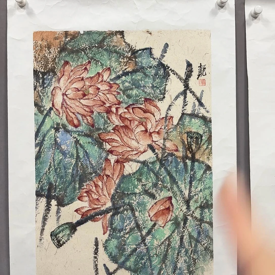 国画亲笔手绘放心去藏