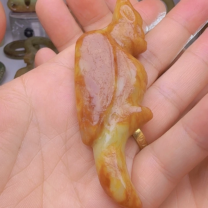 和田玉未镶嵌吊坠(不含链)