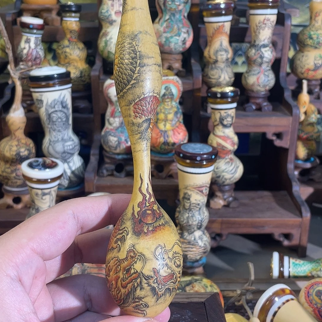 A***发香榧木双龙戏珠二龙戏珠