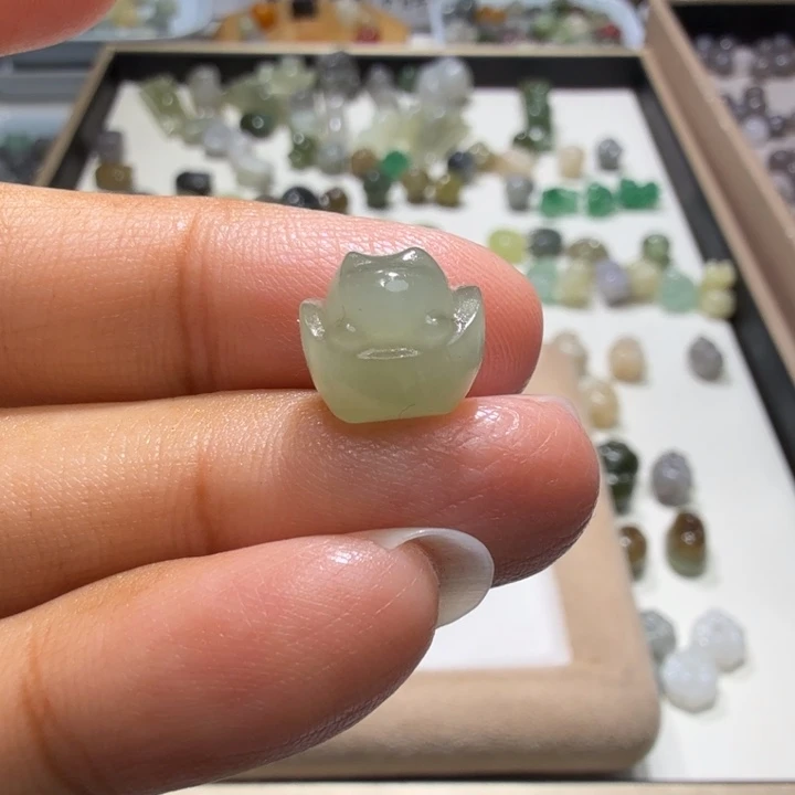 未镶嵌和田玉珠宝半成品