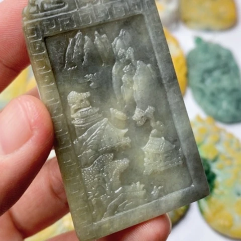 定制翡翠未镶嵌翡翠