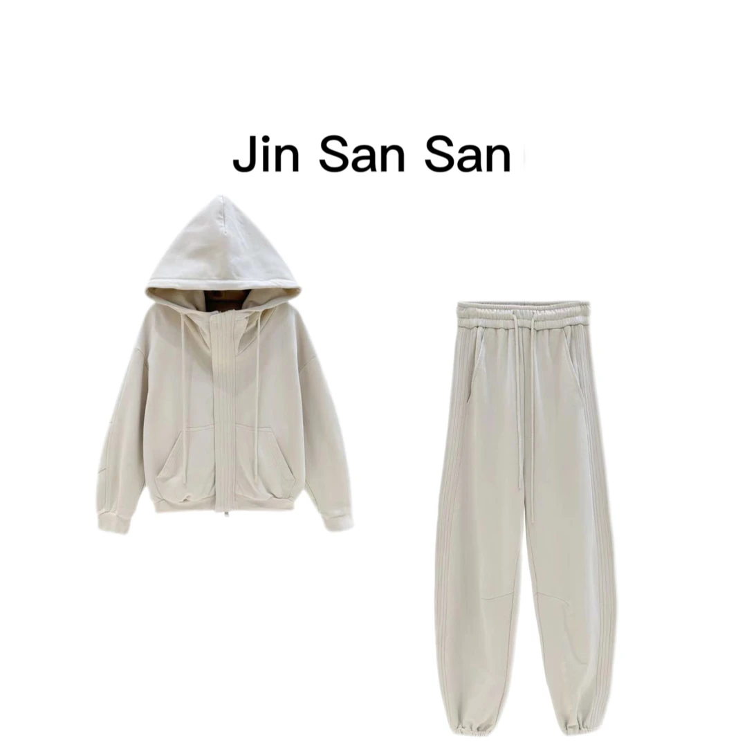 【金三三】休闲卫衣套装【大雁南飞】冬季新款时尚两件套F6715