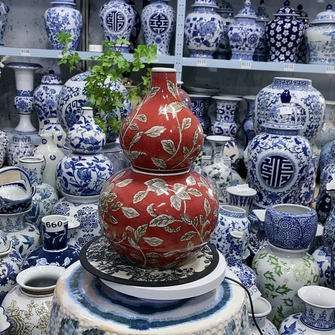 【闪购商品】摆件葫芦瓷器……………………………………