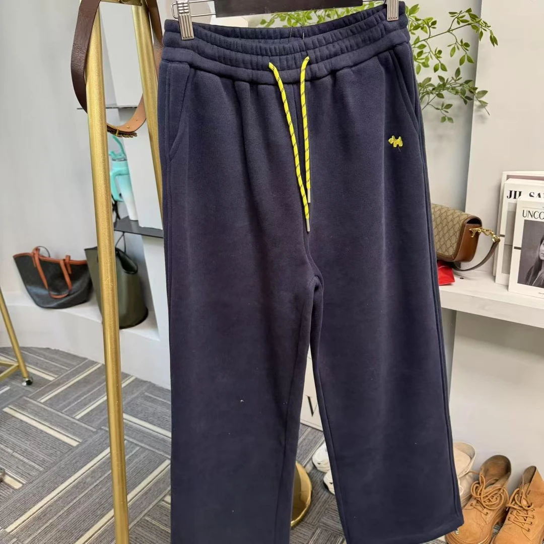 【现货】蓝色L码休闲裤6895