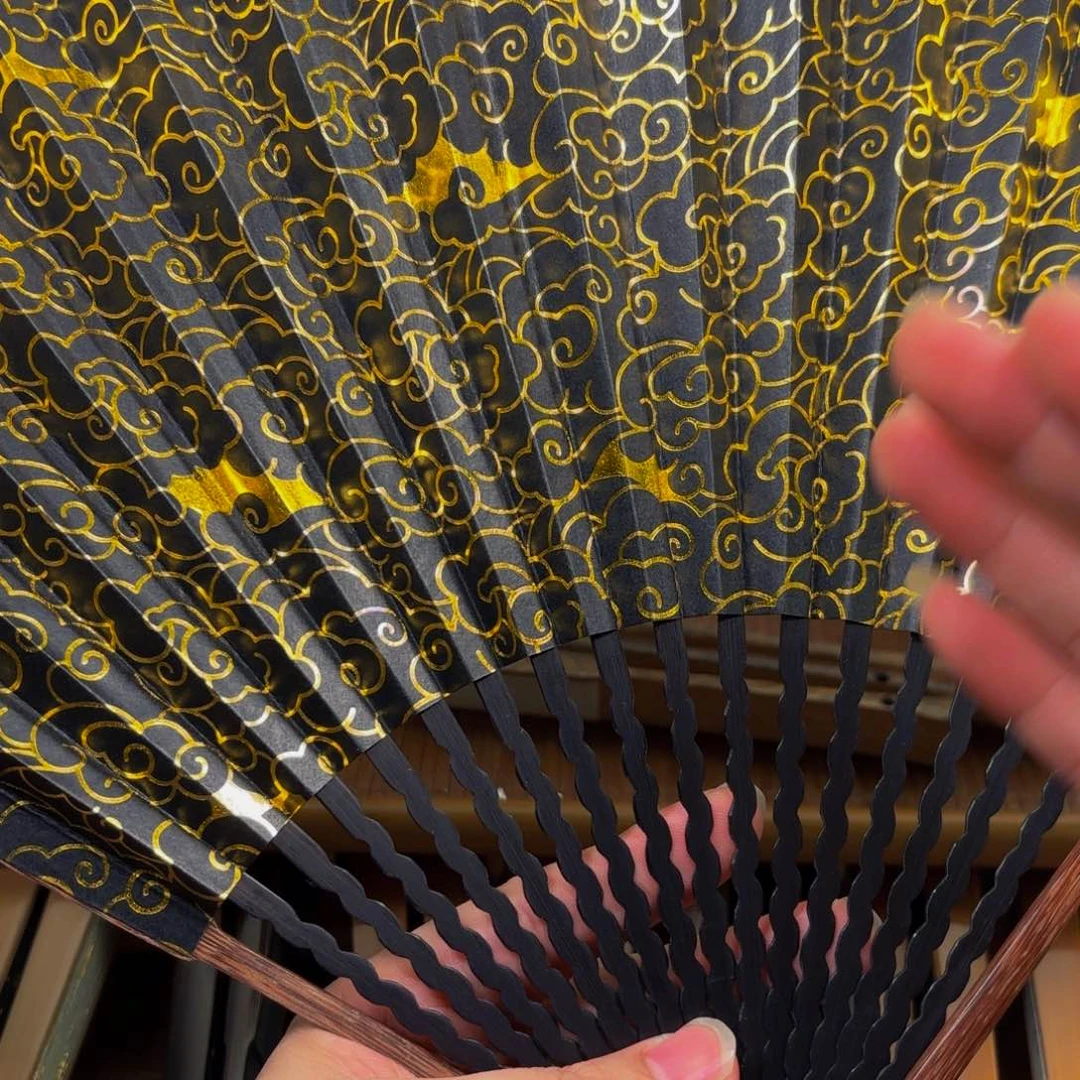 扇子芝麻粽龙鳞祥云金