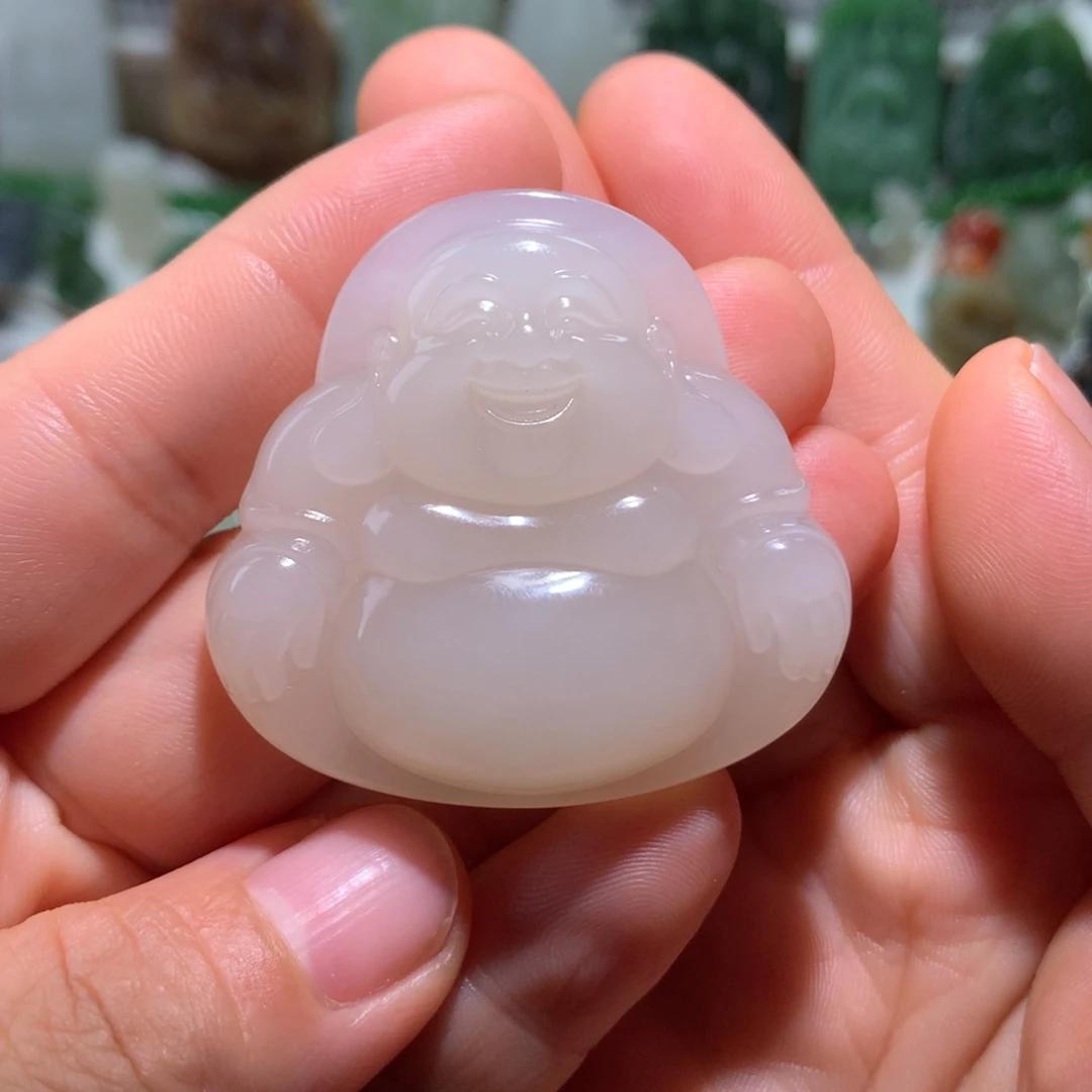 颈饰未镶嵌和田玉满****，