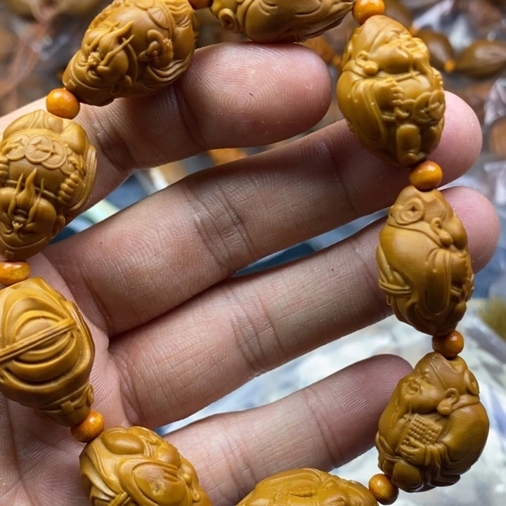 橄榄核手串/手链橄榄核雕工艺手串