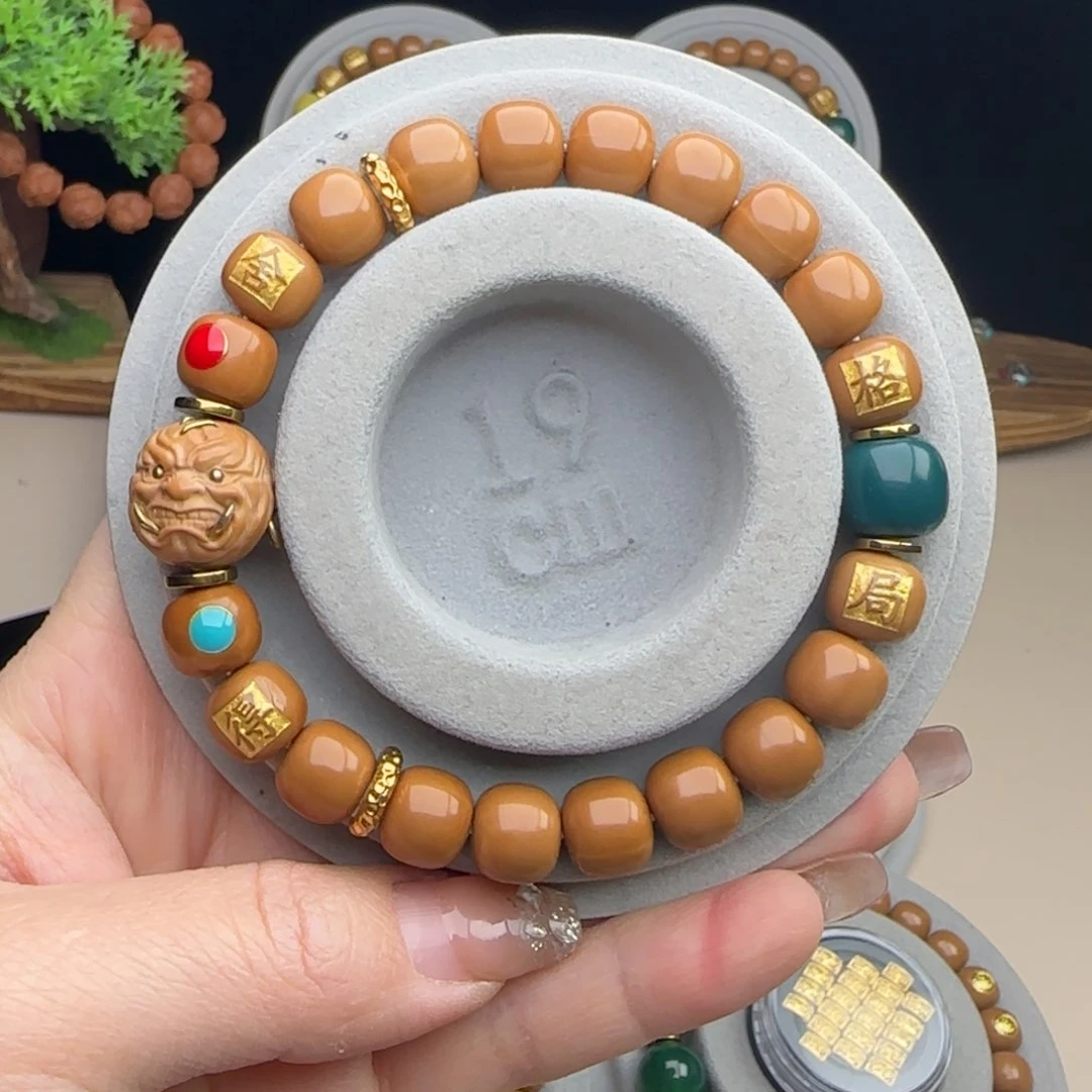 猴头核桃手串@***~全品老型猴头手串私人订制