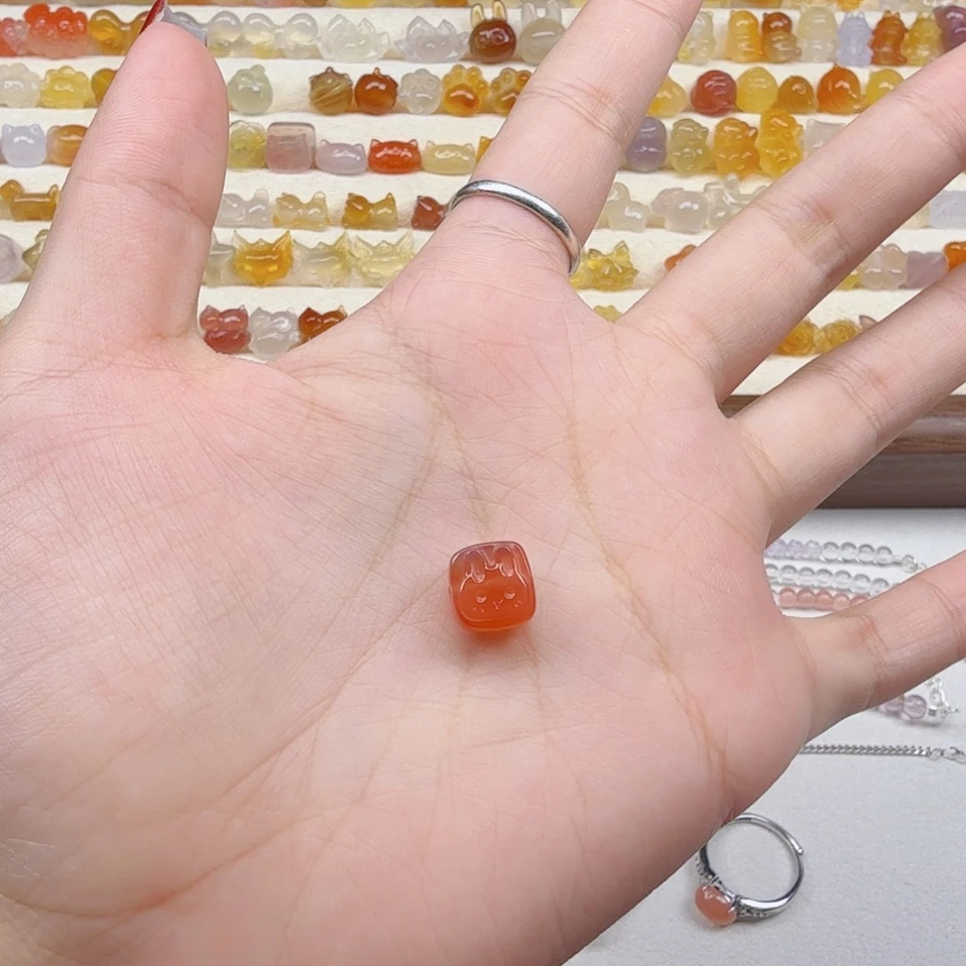 玛瑙/玉髓合金颈饰