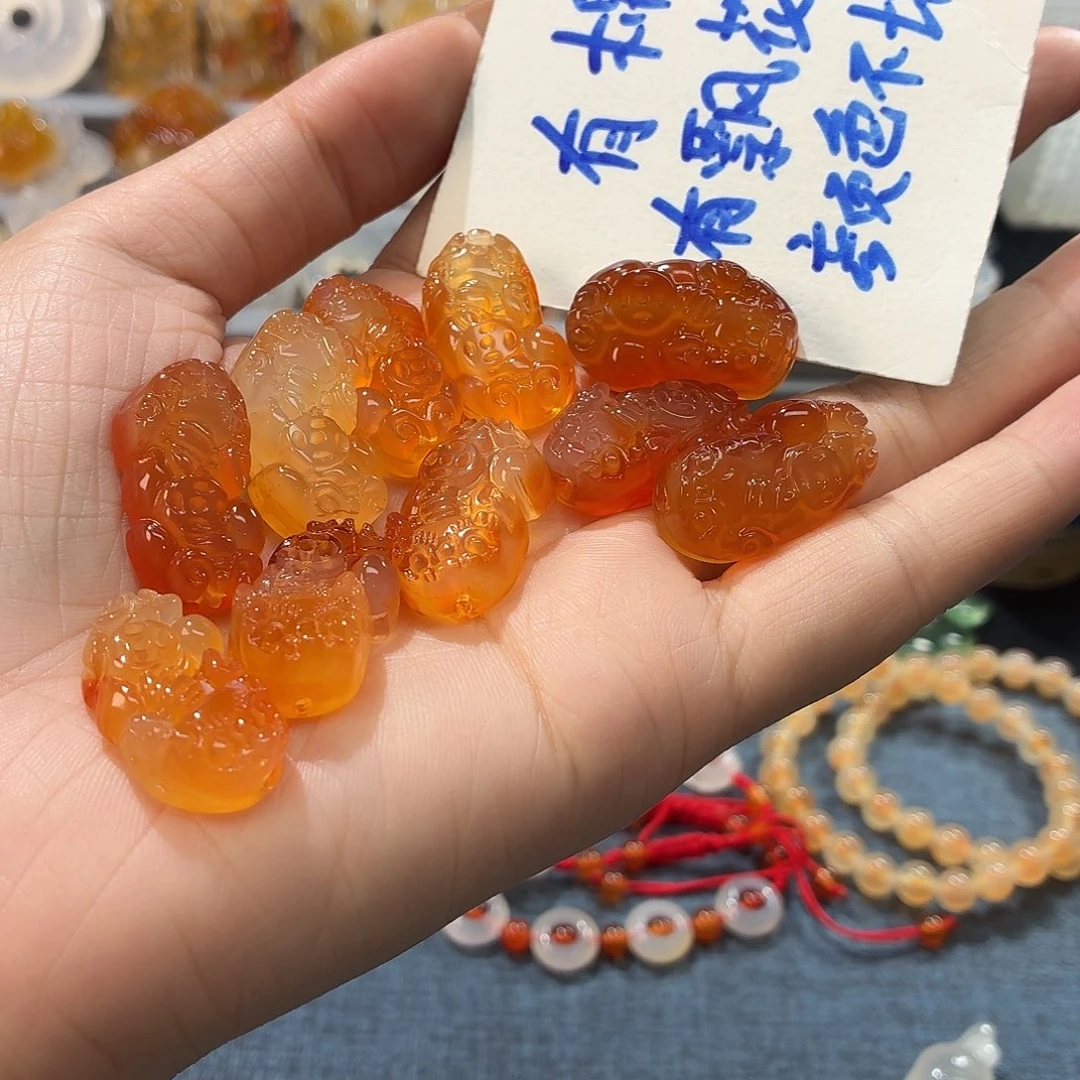 玛瑙/玉髓合金颈饰