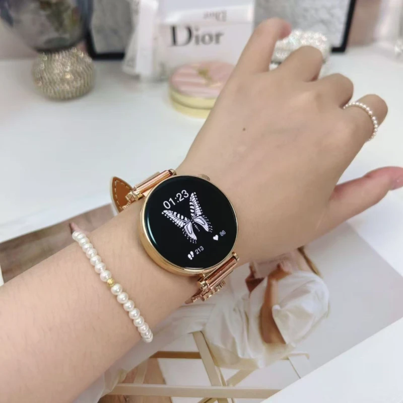 （新款顶配 ）顶配女生智能手表，AM0lED屏幕蓝牙通话离线语音3D通话