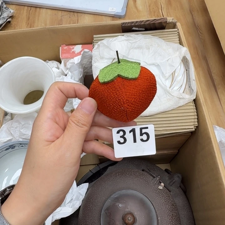 瓷片工艺品摆件瓷器摆件正能量