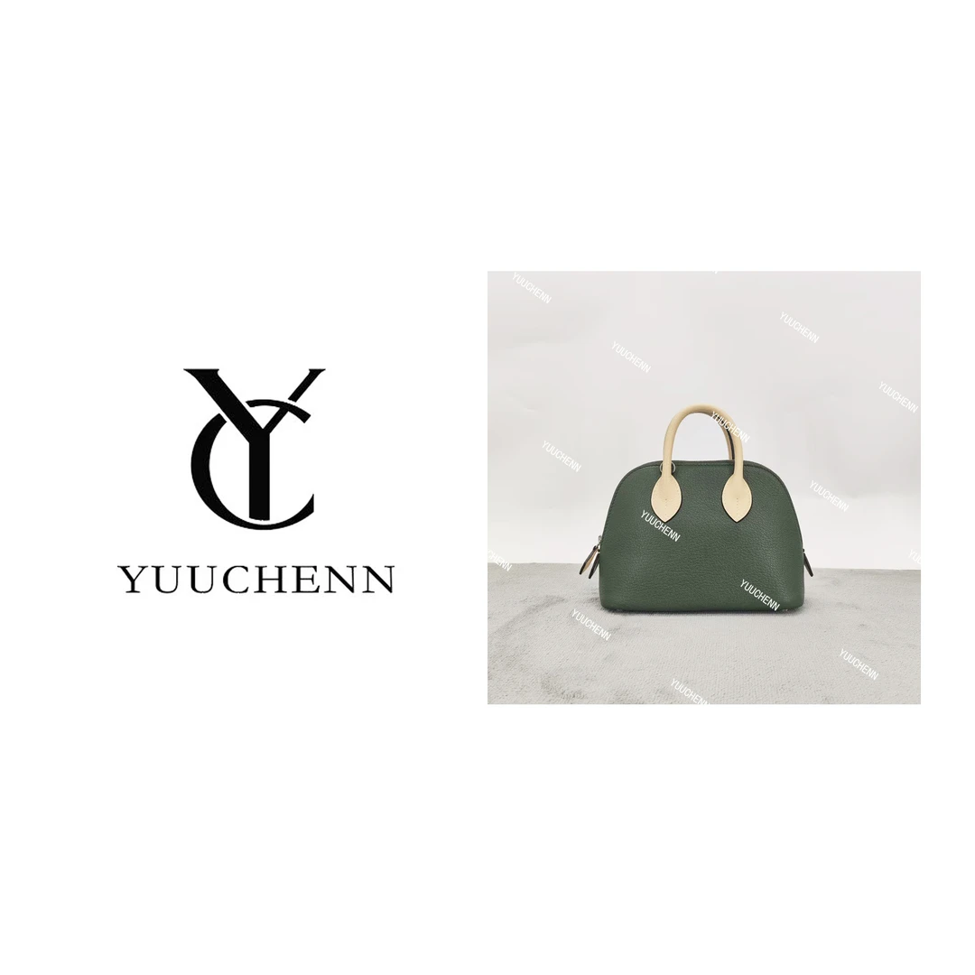 YUUCHENN【手工定制】保龄球18cm原创设计高定真皮包HH7927